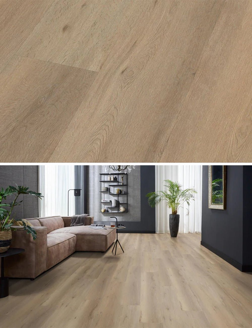 Floorlife Leyton Natural Oak 1822 Dryback PVC Rechte Stroken - Solza.nl