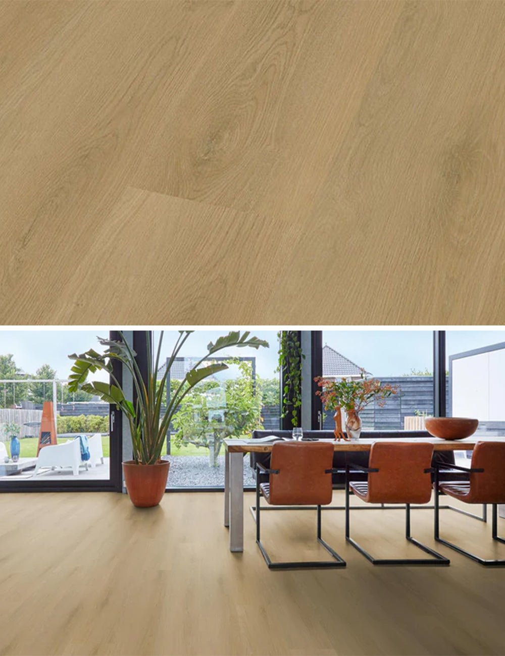 Floorlife Merton Light Oak 7513 Dryback PVC Rechte Stroken - Solza.nl