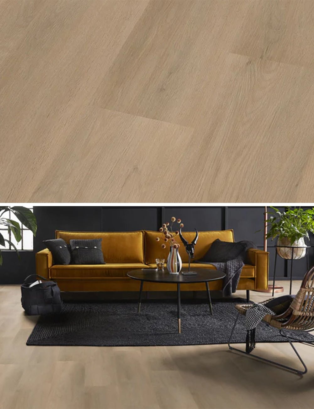 Floorlife Newham Beige 8311 Dryback PVC Rechte Stroken - Solza.nl