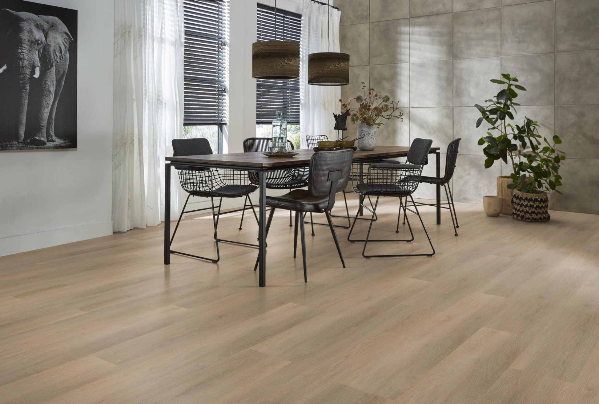 Floorlife Newham Natural Oak 8313 Dryback PVC Rechte Stroken - Solza.nl