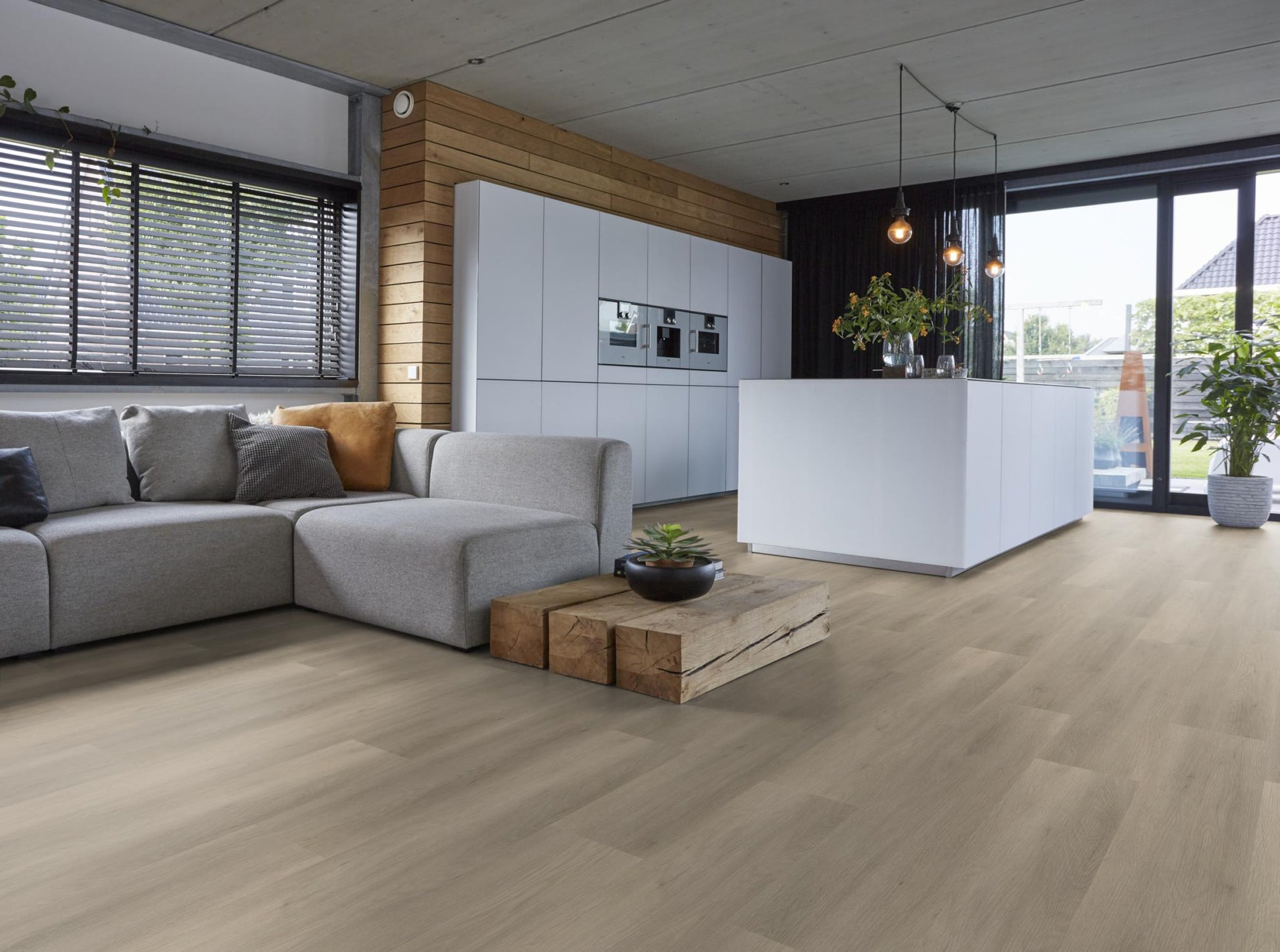 Floorlife Newham Smoky 8312 Dryback PVC Rechte Stroken - Solza.nl