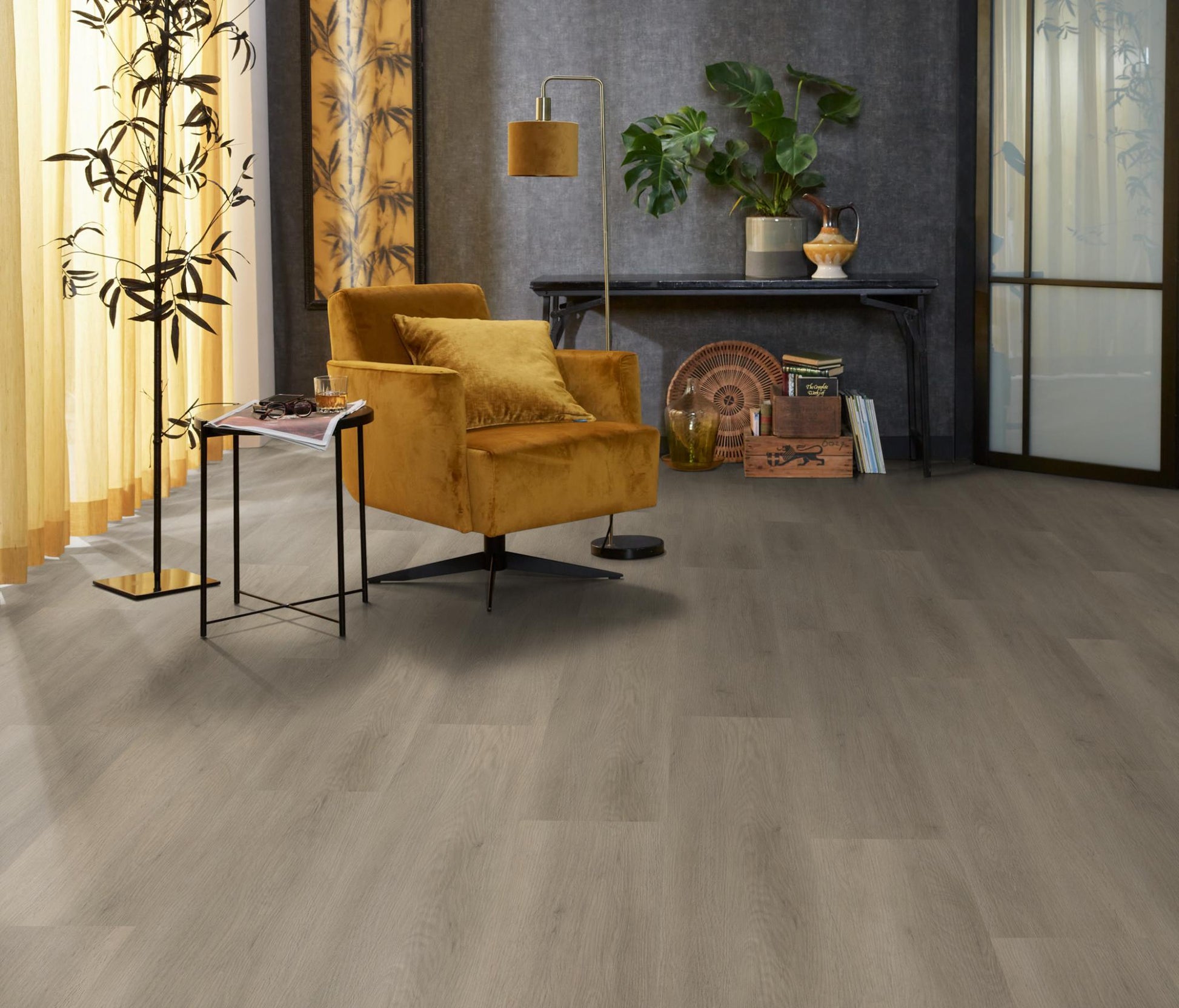 Floorlife Newham Smoky 8312 Dryback PVC Rechte Stroken - Solza.nl