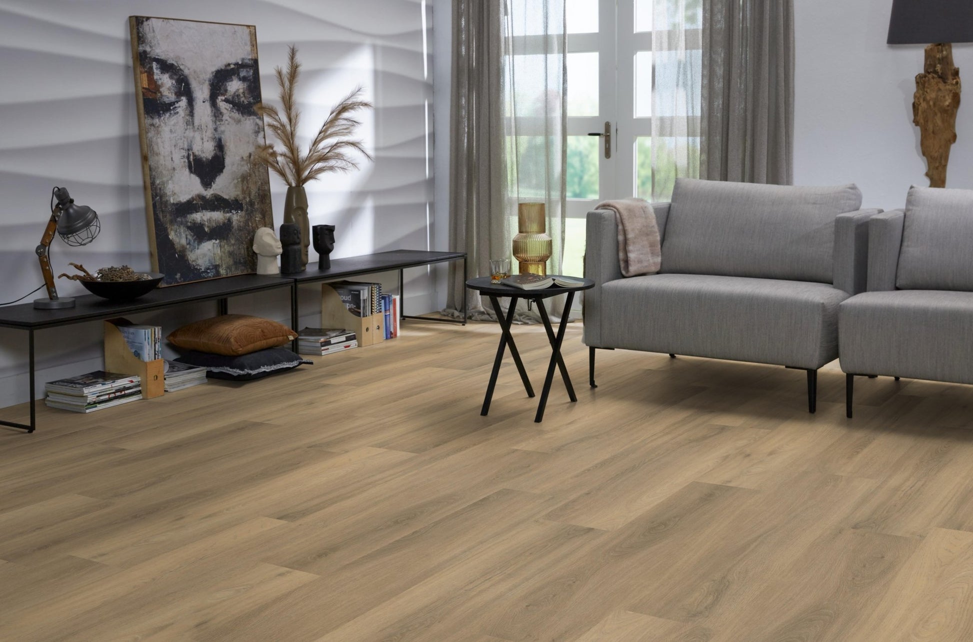 Floorlife Paddington Natural Oak 4503 Dryback PVC Rechte Stroken - Solza.nl