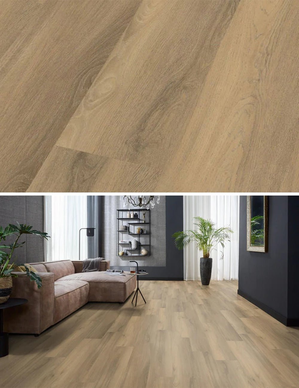 Floorlife Paddington Natural Oak 4503 Dryback PVC Rechte Stroken - Solza.nl