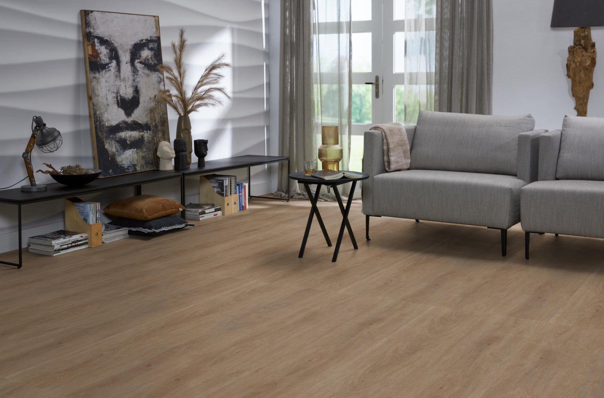 Floorlife Parramatta Dark Oak 1557 Dryback PVC Rechte Stroken - Solza.nl