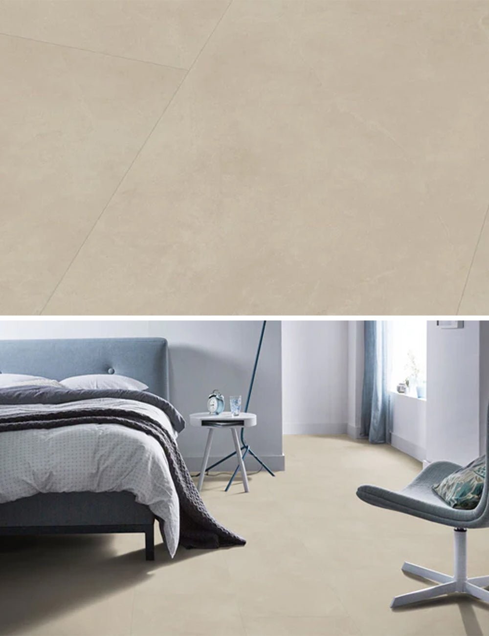 Floorlife Stanmore Beige 3113 Tegel Dryback PVC - 91.4 x 45.7 cm - Solza.nl