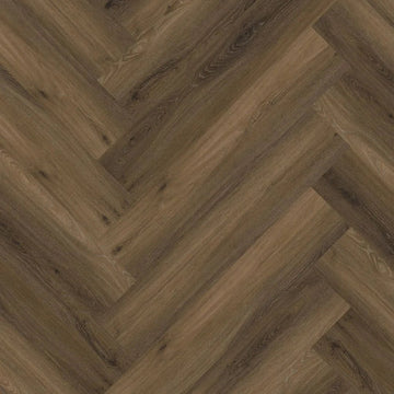 Floorlife Visgraat Click PVC YUP Herringbone Paddington Warm Brown 3501 SRC