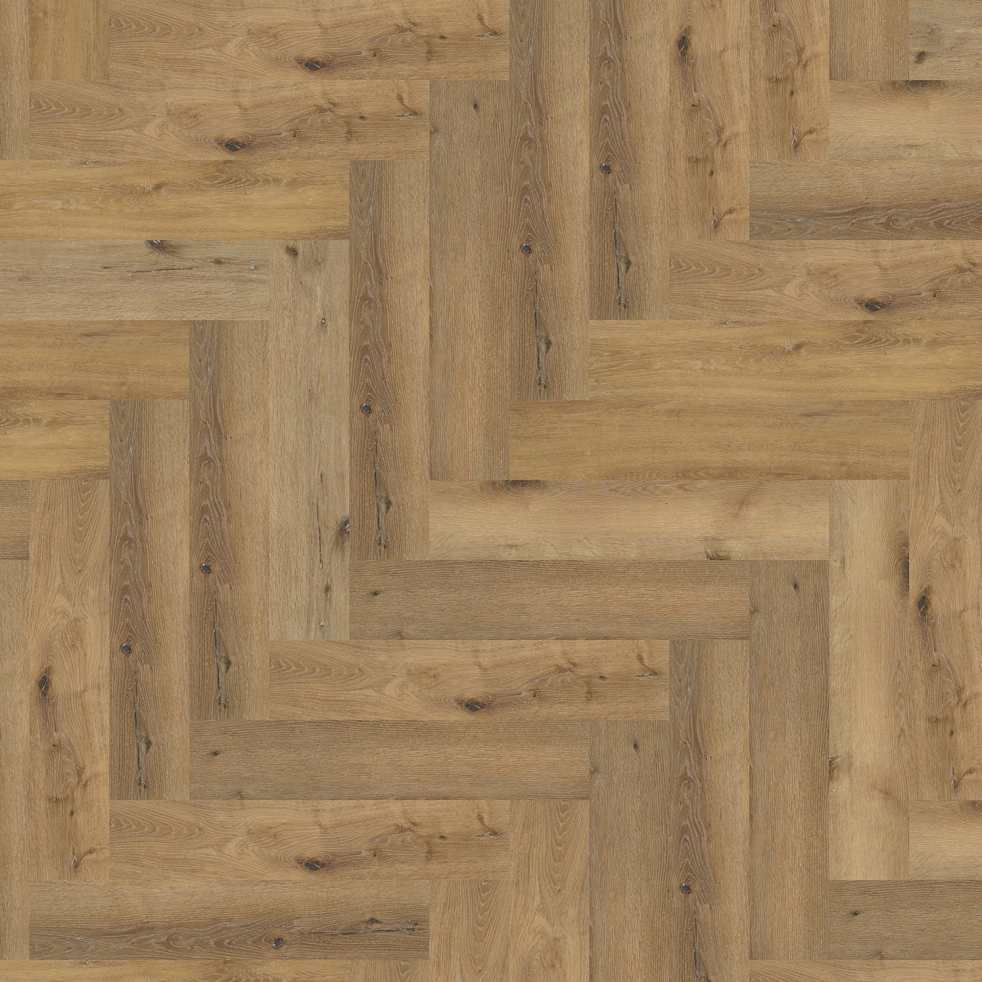 Floorlife Visgraat Click PVC YUP Herringbone Sydney Harbour Dark Oak 2504 SRC - Rustiek eikenlook - Solza.nl