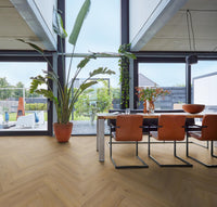 Floorlife Visgraat Click PVC YUP Leyton Herringbone Dark Oak 2823 SRC - Solza.nl