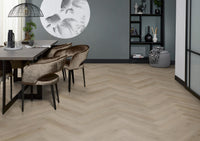 Floorlife Visgraat Click PVC YUP Leyton Herringbone Light Oak 2820 SRC - Solza.nl