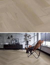 Floorlife Visgraat Click PVC YUP Leyton Herringbone Light Oak 2820 SRC - Solza.nl