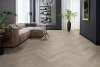 Floorlife Visgraat Click PVC YUP Leyton Herringbone Light Oak 2820 SRC - Solza.nl