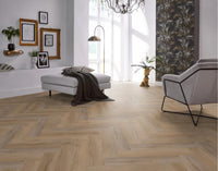 Floorlife Visgraat Click PVC YUP Leyton Herringbone Smoky 2821 SRC - Solza.nl