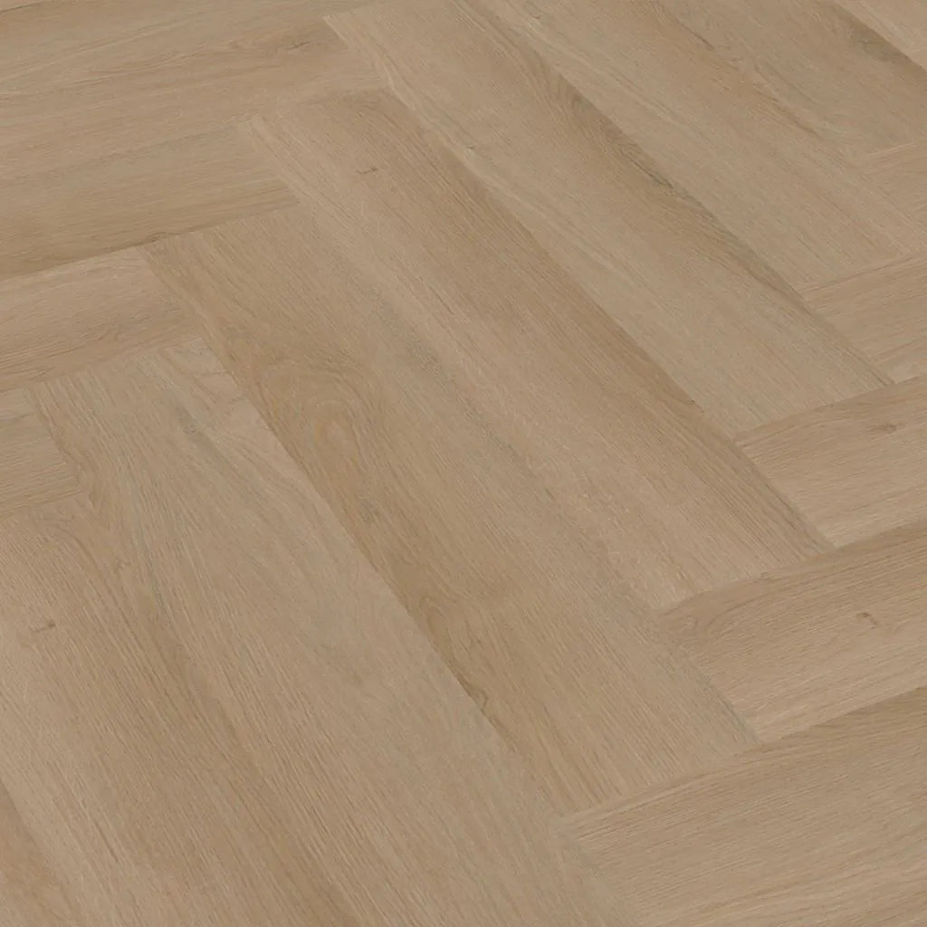 Floorlife Visgraat Click PVC YUP Merton Herringbone Natural Oak 7612 - Solza.nl