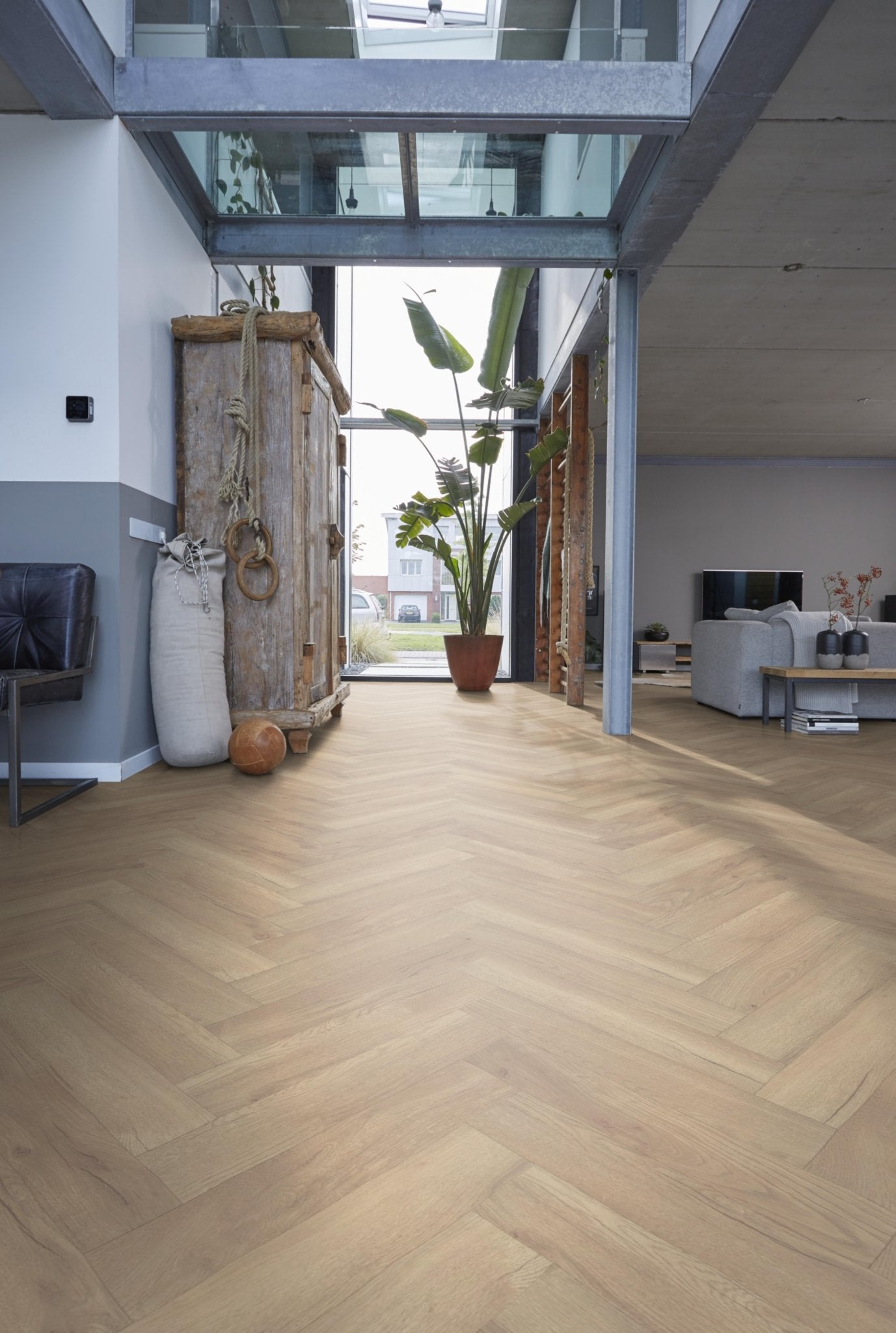 Floorlife Visgraat Laminaat Houtlook Bayside Eiken licht naturel 3425 - Solza.nl