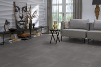 Floorlife Westminster Dark Grey 5203 Tegel Dryback PVC - Natuursteen look 61x61 cm - Solza.nl