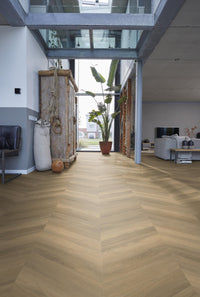 Floorlife Yup Chevron Paddington Natural Dryback PVC - Hongaarse punt - Solza.nl