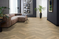 Floorlife Yup Chevron Paddington Natural Dryback PVC - Hongaarse punt - Solza.nl