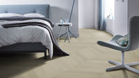 Floorlife Yup Fulham Chevron Smoky 1612 Dryback PVC - Hongaarse Punt - Solza.nl