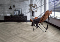 Floorlife Yup Herringbone Paddington Grey Dryback PVC - Solza.nl