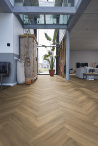 Floorlife Yup Herringbone Paddington Natural Dryback PVC - Solza.nl