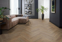 Floorlife Yup Leyton Herringbone Smoky Dryback PVC - Solza.nl