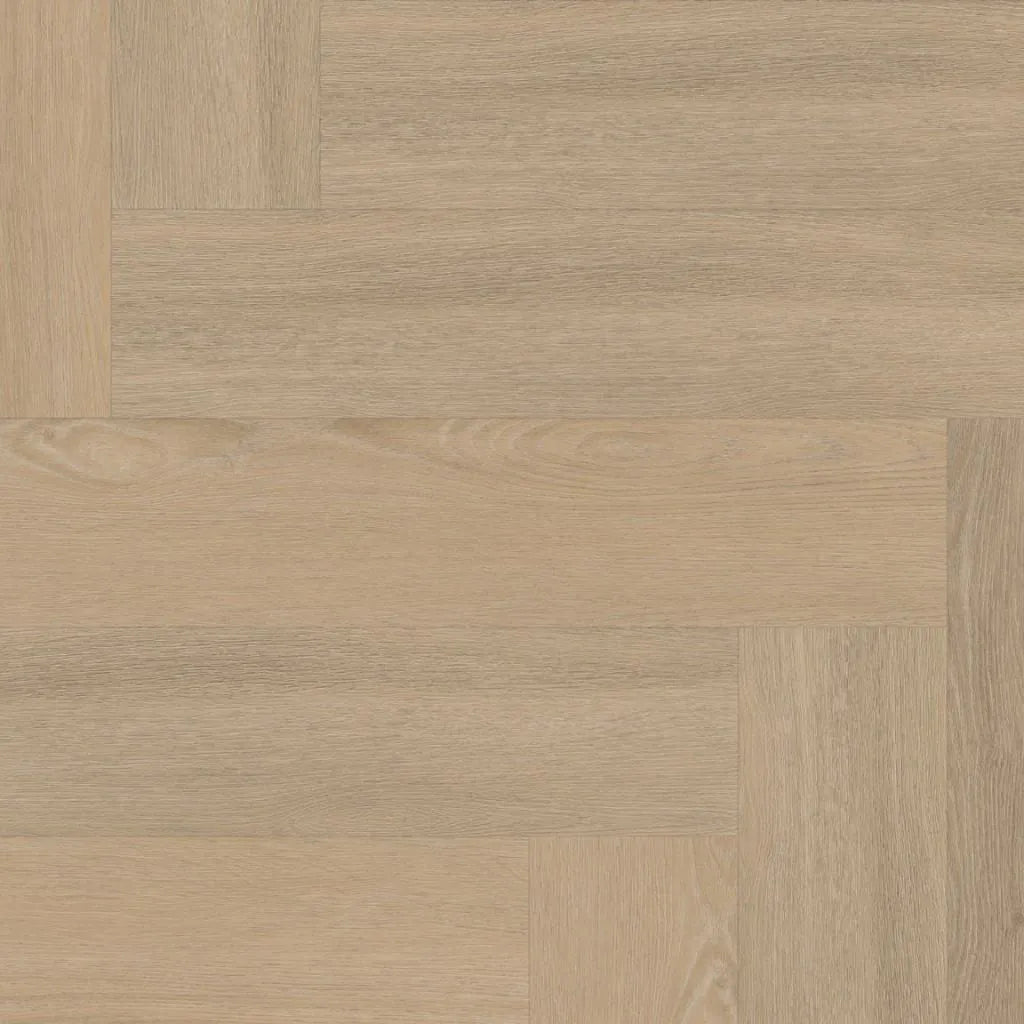 Floorlife YUP Sutton Herringbone Dryback Warm Beige 1504 Dryback PVC - Solza.nl