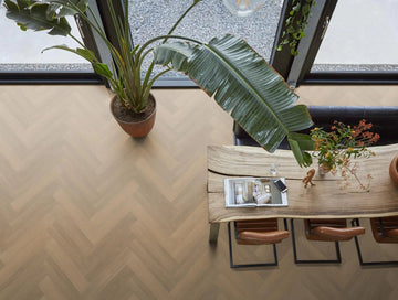 Floorlife YUP Sutton Herringbone Dryback Warm Natural 1503 Dryback PVC