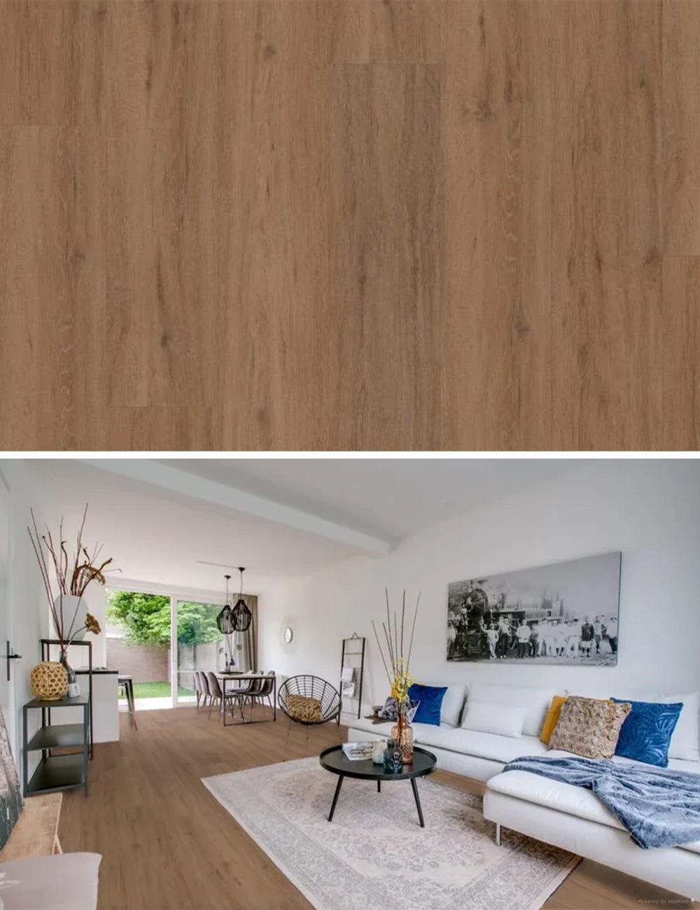 Hoomline Fusion Superior XL 1075131 Gotham Oak Honey Click PVC | Isocore Technology - Solza.nl