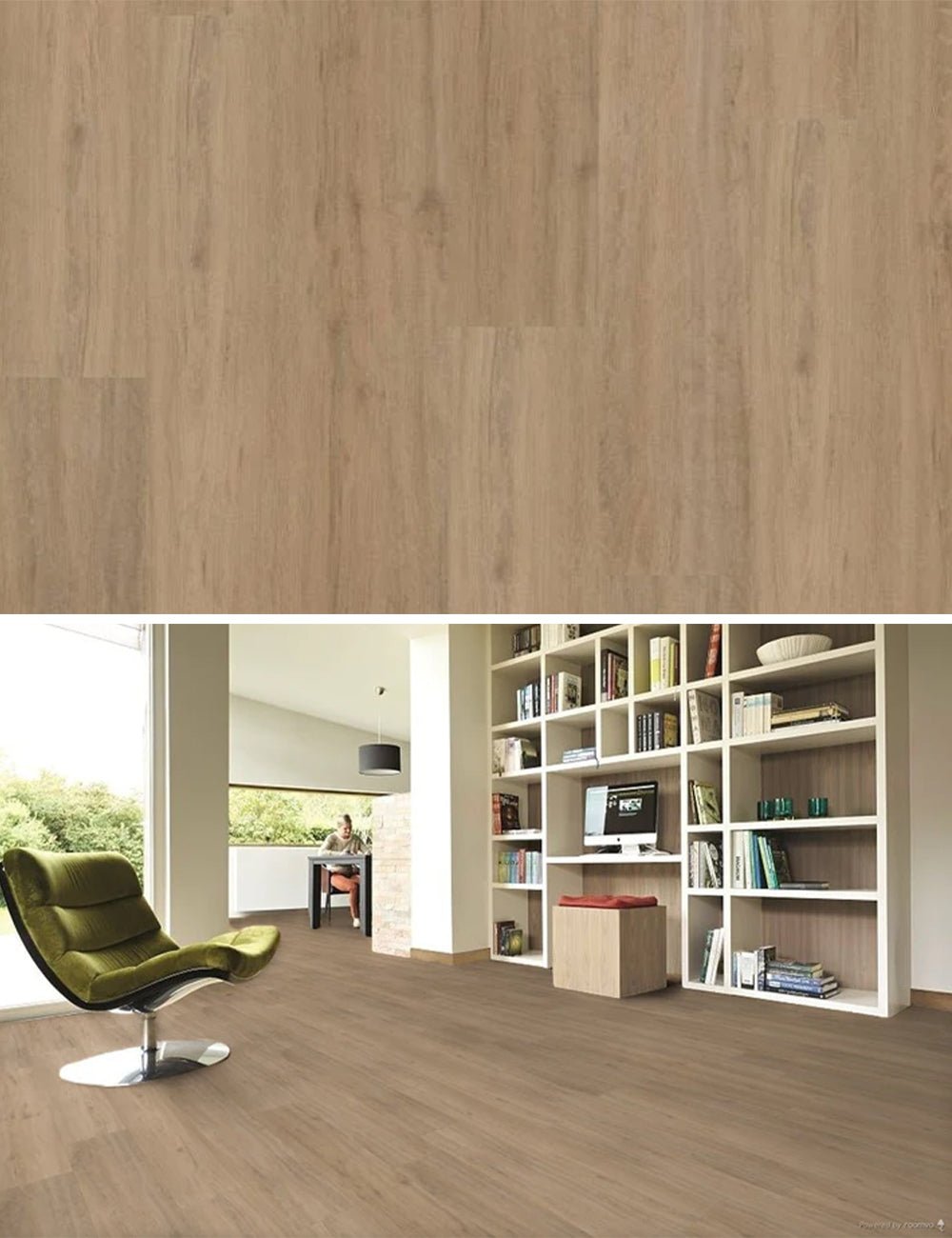 Hoomline Fusion Superior XL 107526 Gotham Oak Natural Click PVC | Isocore Technology - Solza.nl