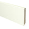 MDF Moderne plint 120x18 wit voorgelakt RAL 9010 - Hoge muurplint