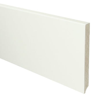 MDF Moderne plint 150x15 voorgelakt RAL 9016