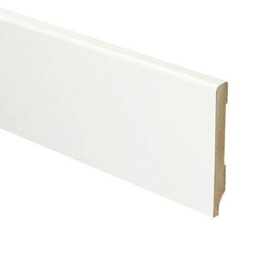 MDF Moderne plint 70x9 voorgelakt RAL 9016