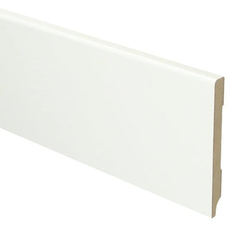 MDF Moderne plint 90x9 voorgelakt RAL 9016