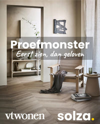 Proefmonster vtwonen Plak PVC Basic Light Grey Dryback - Solza.nl