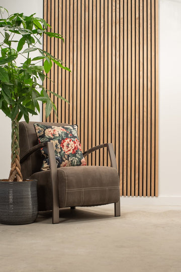 Solza Akupanel Onbehandeld Eiken 280x60cm - Akoestische Panelen