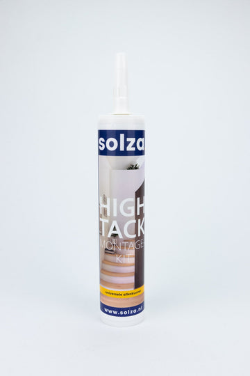 Solza High Tack Kit 290ml voor bevestiging van Akupanel, Plinten & Traptreden - Solza.nl