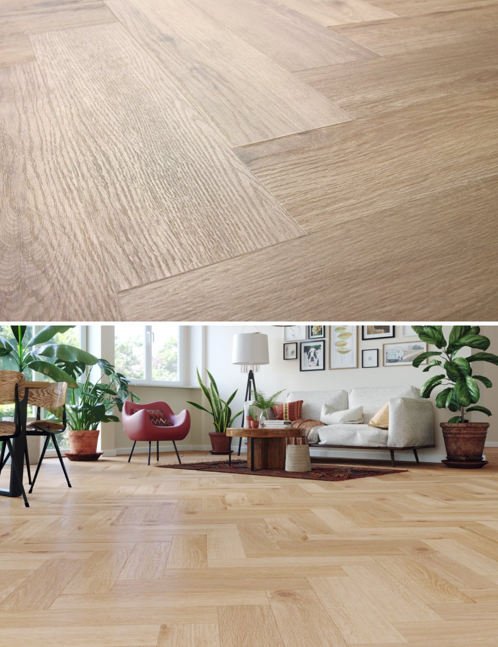 Solza Visgraat Click PVC - Wembley Oak - Solza.nl