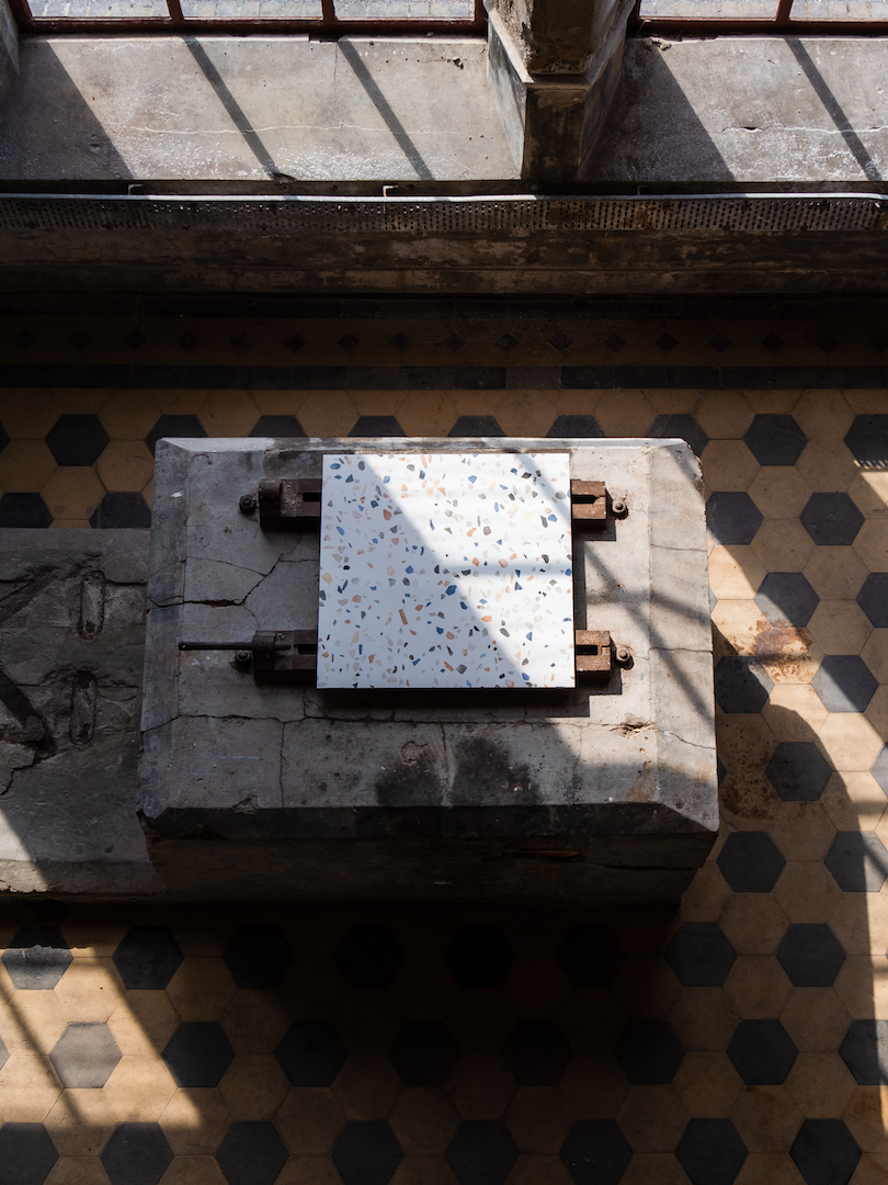 Floer Terrazzolook Tegel Roma 60 x 60 cm