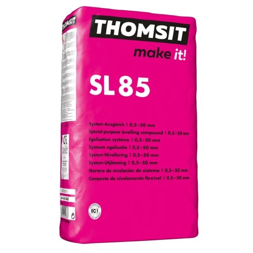 Thomsit SL85 Systeemegalisatie 25 kg - Solza.nl